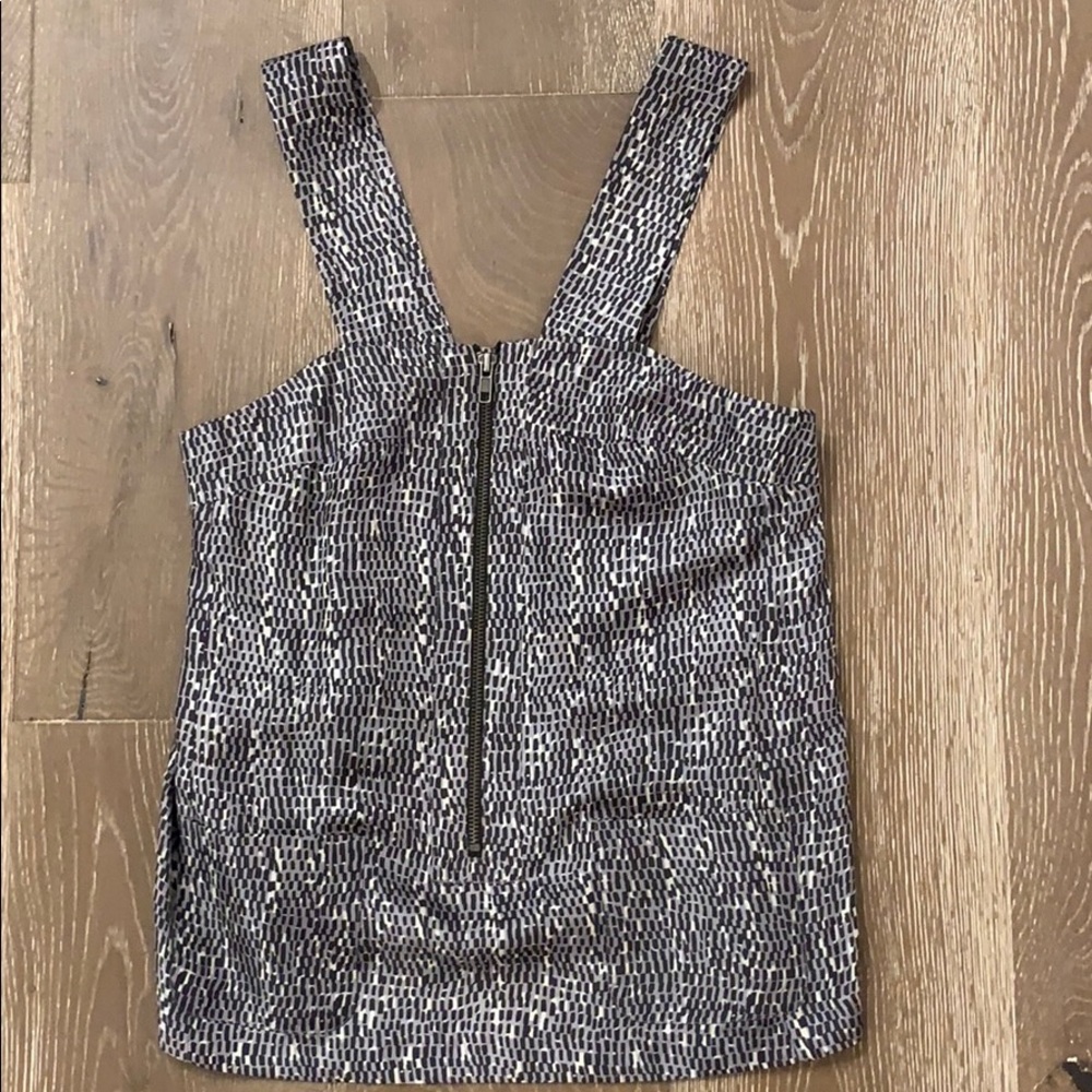 Development by Erica Davies zip front tank